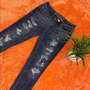 American Eagle ripped jeans